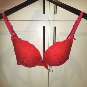 Vintage La Senza Soft Lace Push Up Bra